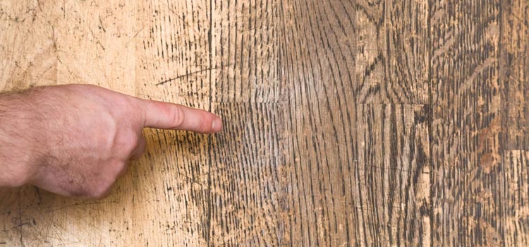 Wood Door Scratch Repair in Clovis